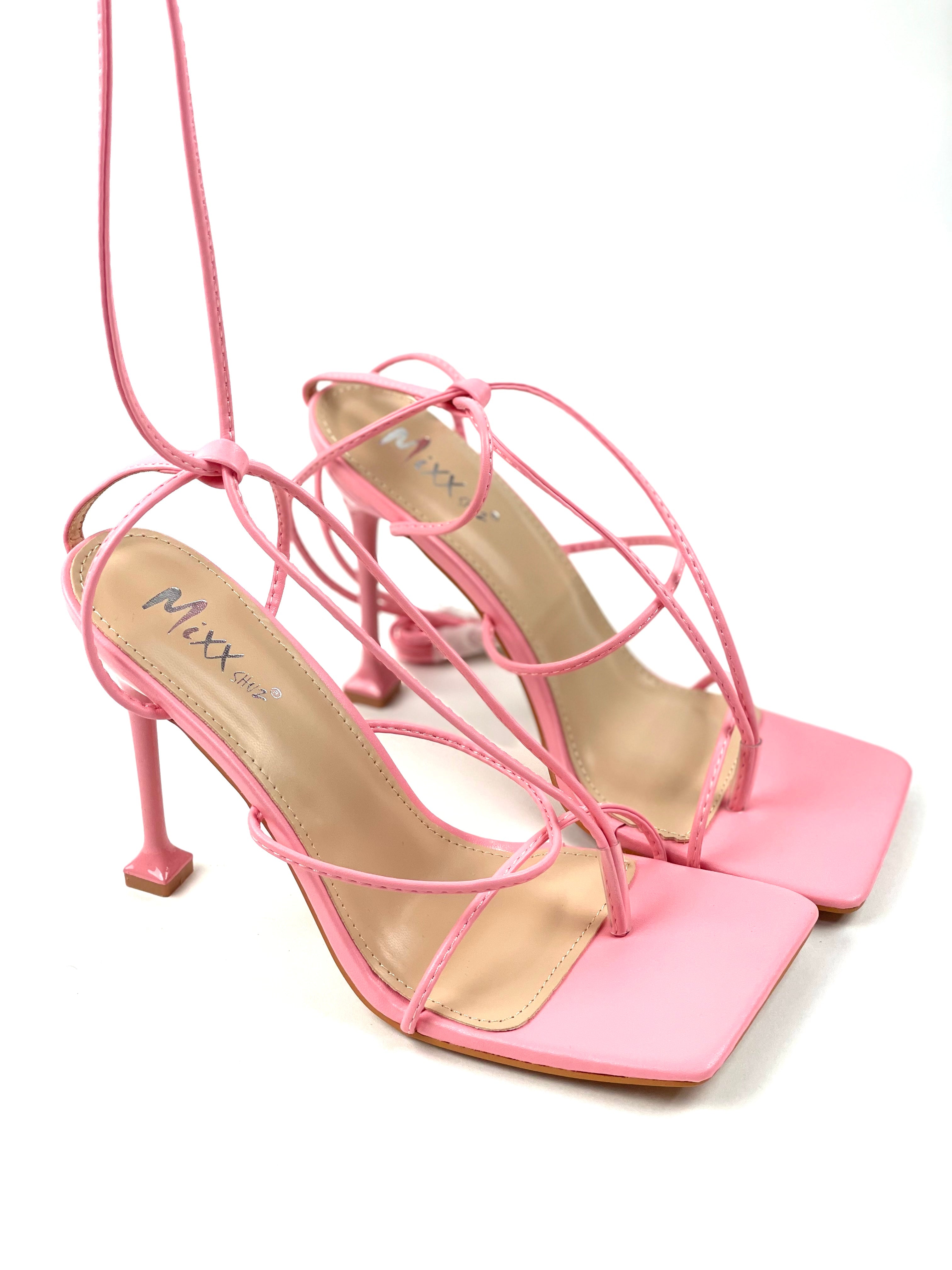 Pink Ty Heel